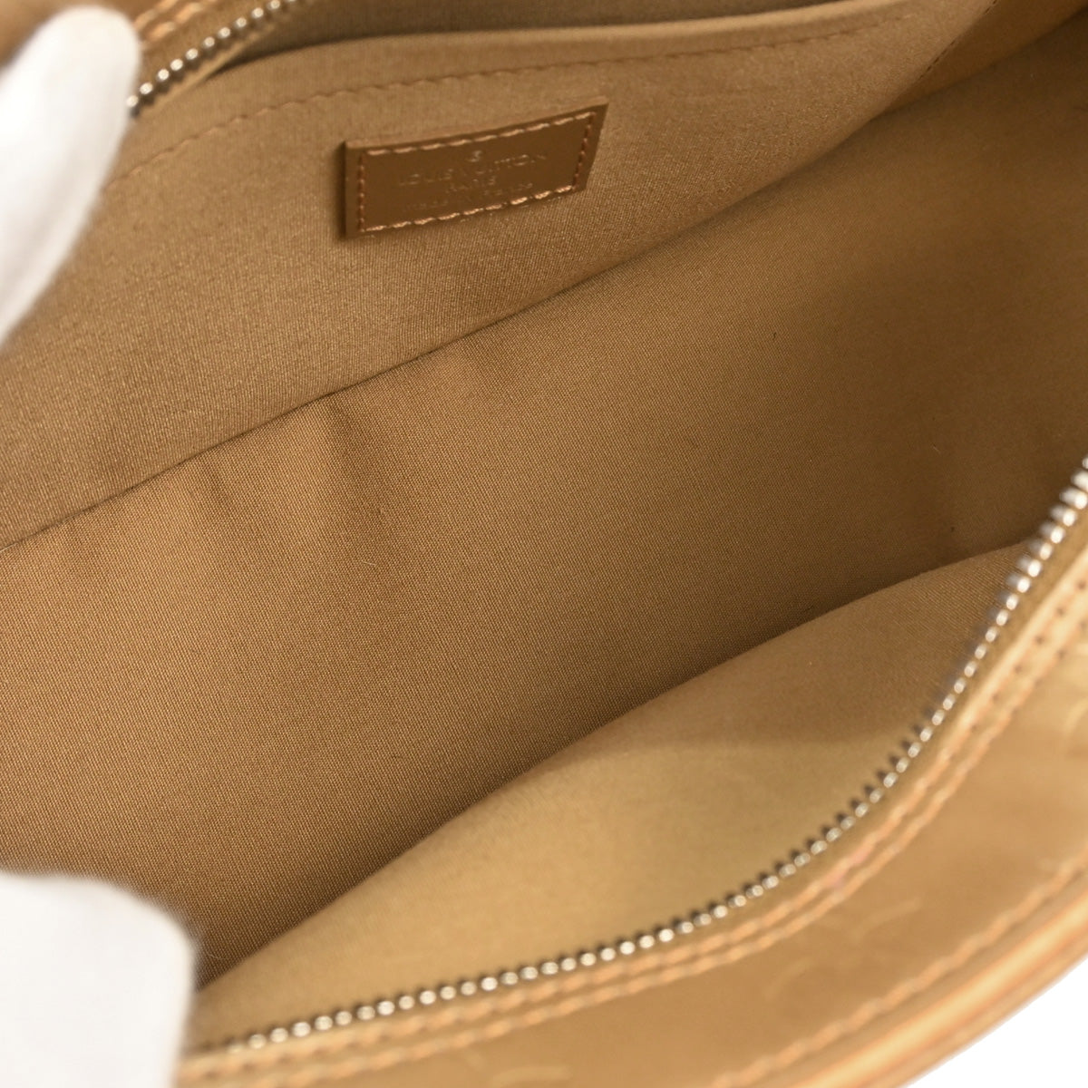 Louis Vuitton Gold Monogram Mat Shelton MM Handbag M55177