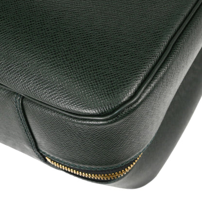 Louis Vuitton Green Taiga Helanga 1 Poche Travel Handbag M30104
