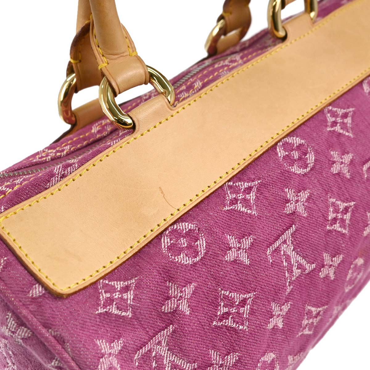 Louis Vuitton Pink Monogram Denim Neo Speedy Handbag M95214