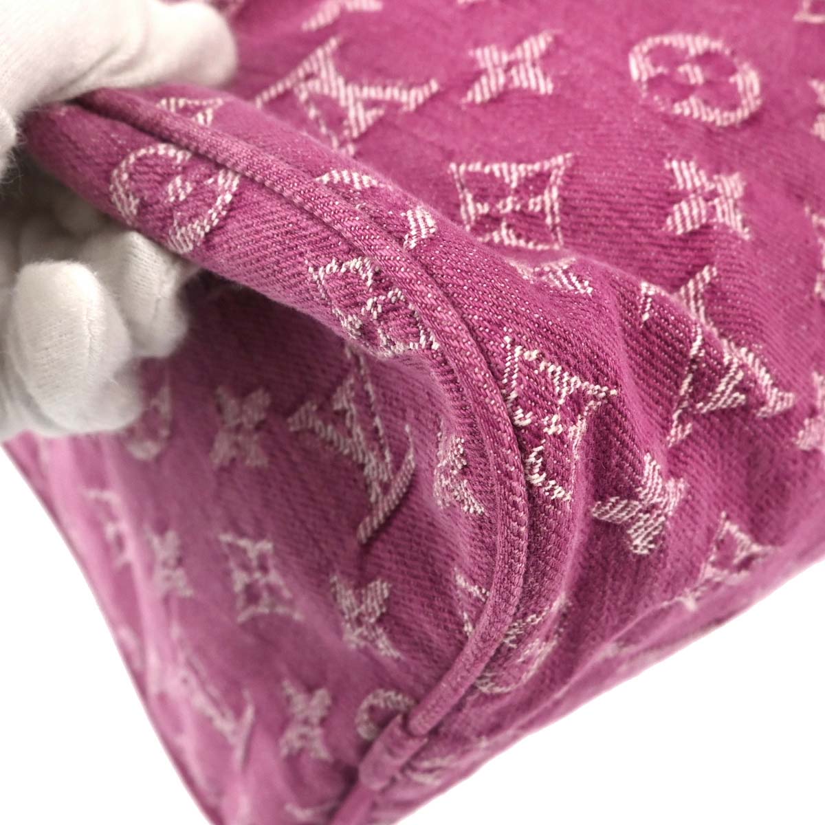 Louis Vuitton Pink Monogram Denim Neo Speedy Handbag M95214