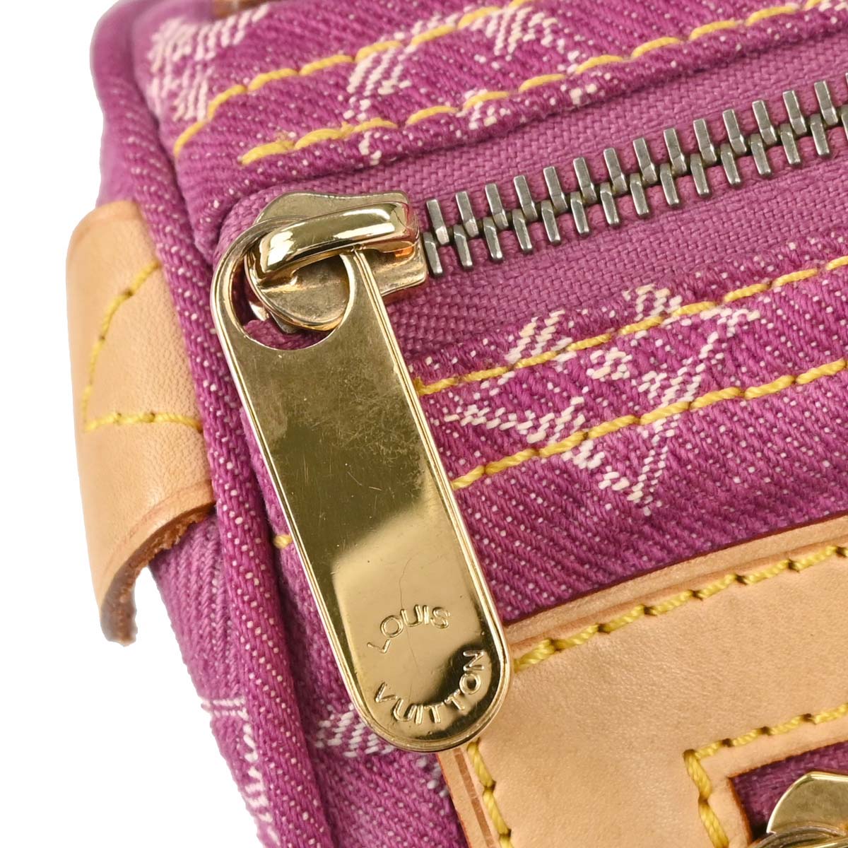 Louis Vuitton Pink Monogram Denim Neo Speedy Handbag M95214