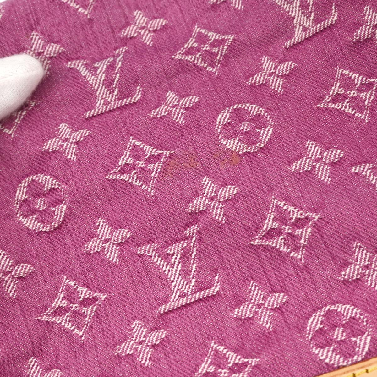 Louis Vuitton Pink Monogram Denim Neo Speedy Handbag M95214