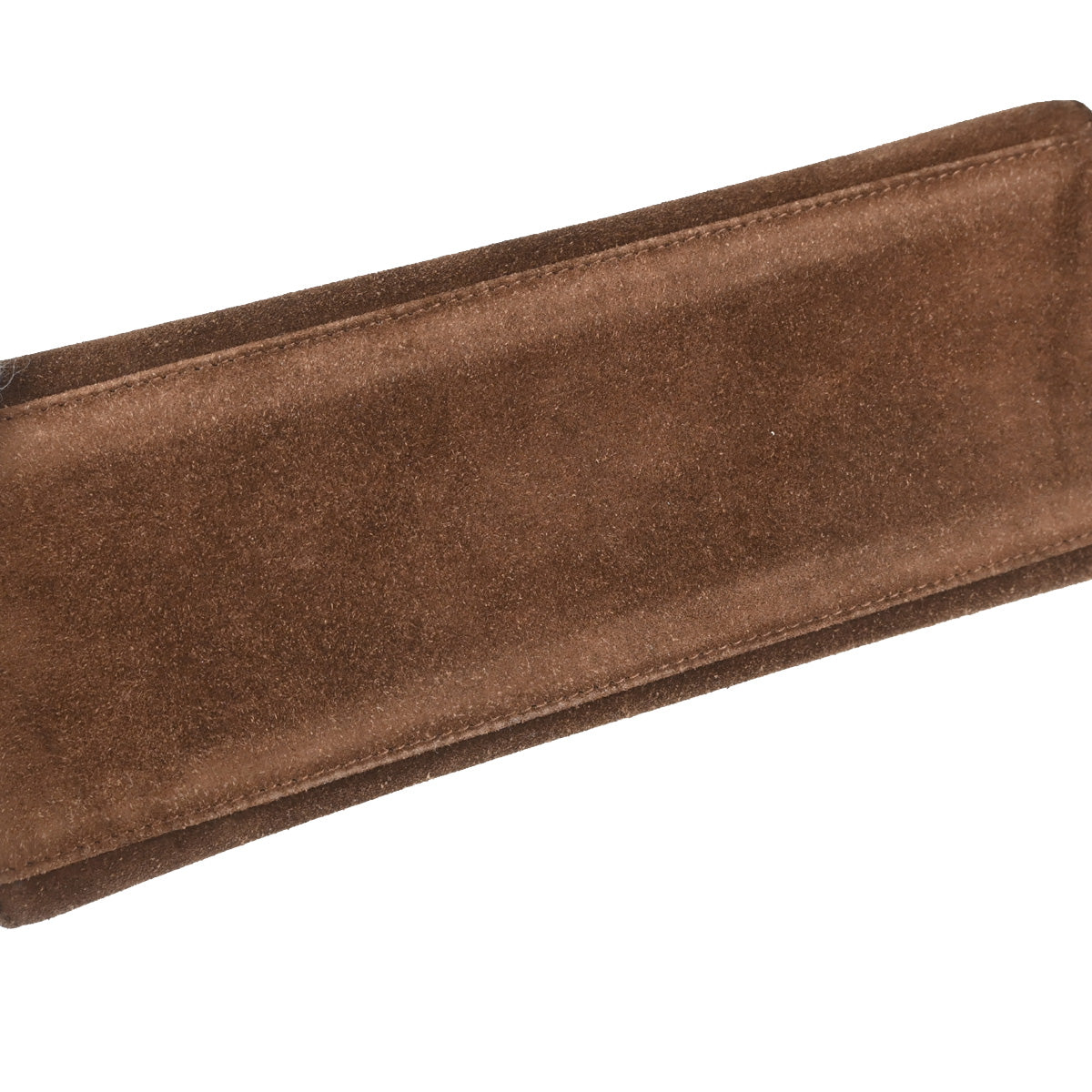 Chanel Brown Suede Faux Tortoiseshell Handbag