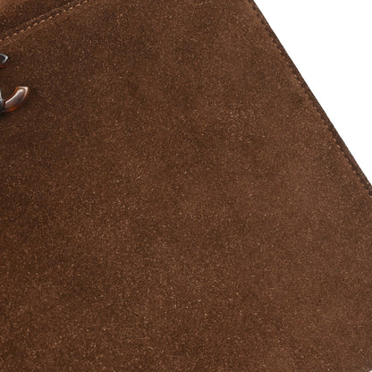 Chanel Brown Suede Faux Tortoiseshell Handbag