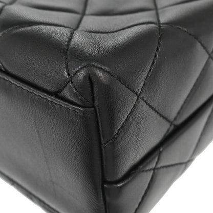 Chanel 1996-1997 Black Lambskin Shoulder Bag