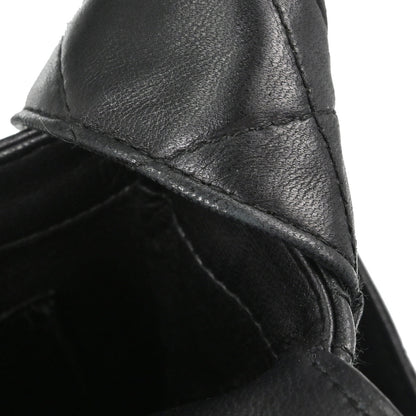 Chanel 1996-1997 Black Lambskin Shoulder Bag