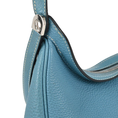 Hermes Blue Jean Togo Caporal Handbag