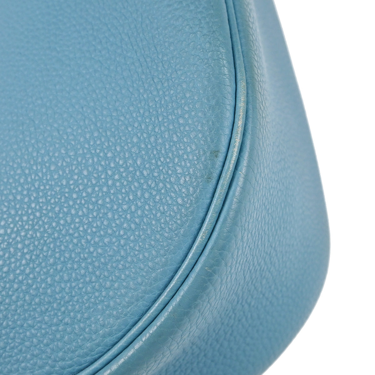 Hermes Blue Jean Togo Caporal Handbag