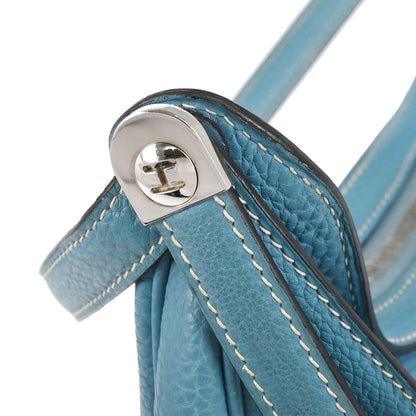 Hermes Blue Jean Togo Caporal Handbag
