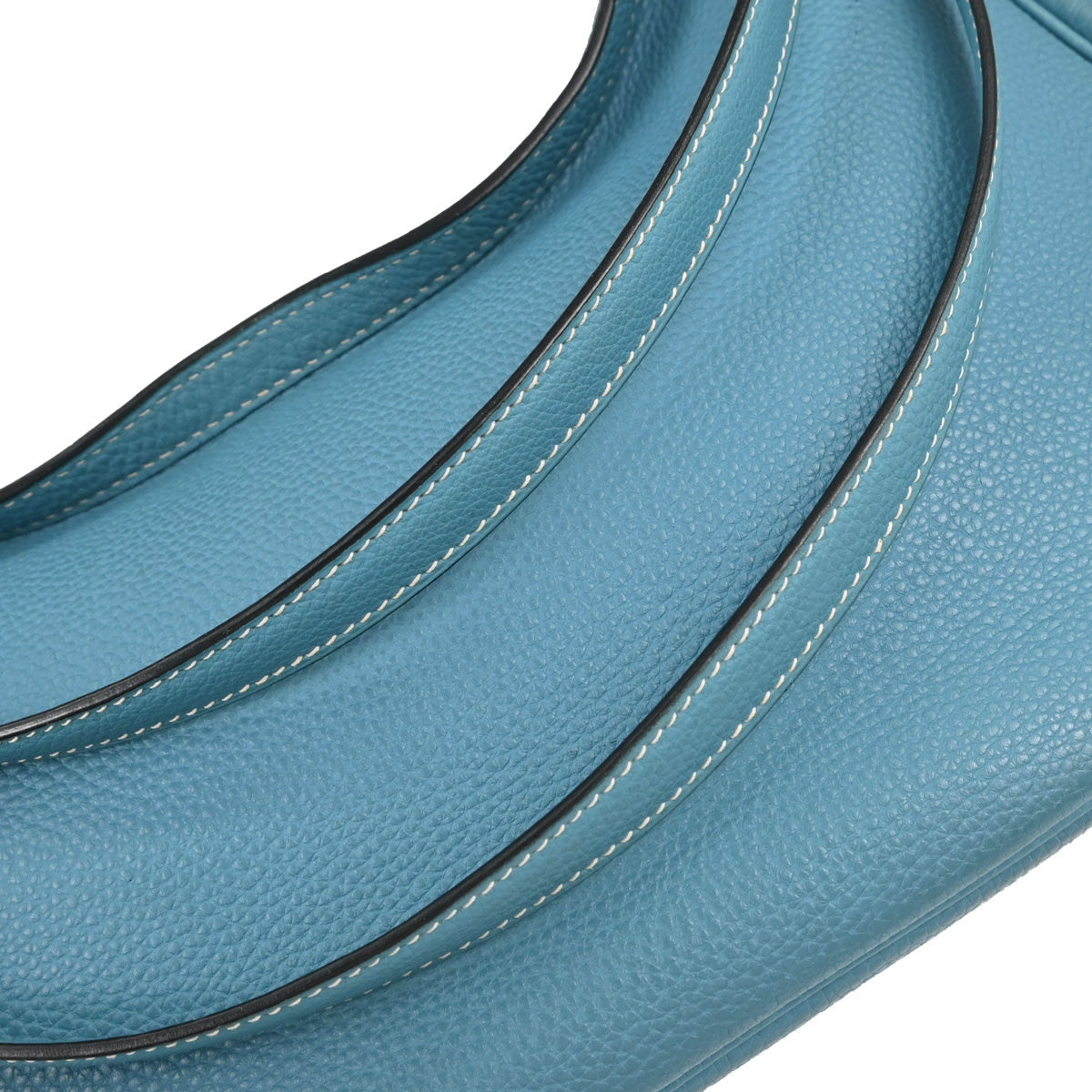 Hermes Blue Jean Togo Caporal Handbag