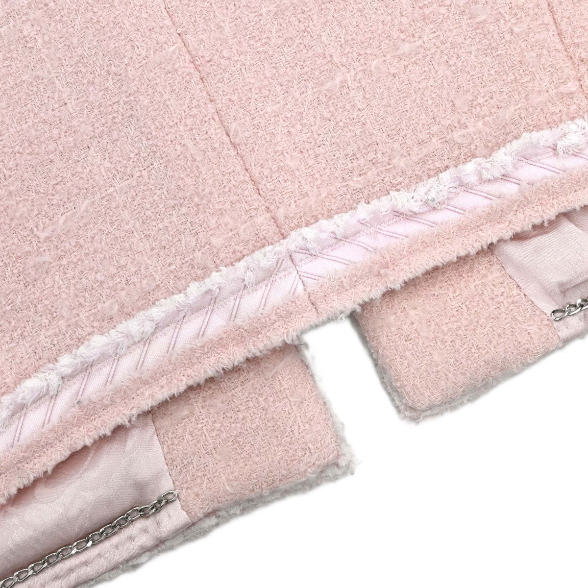 Chanel 2009 Tweed Jacket Pink #38