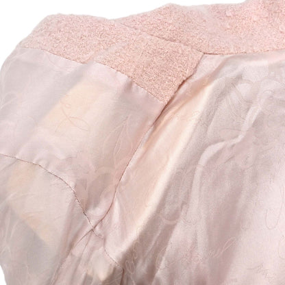 Chanel 2009 Tweed Jacket Pink #38