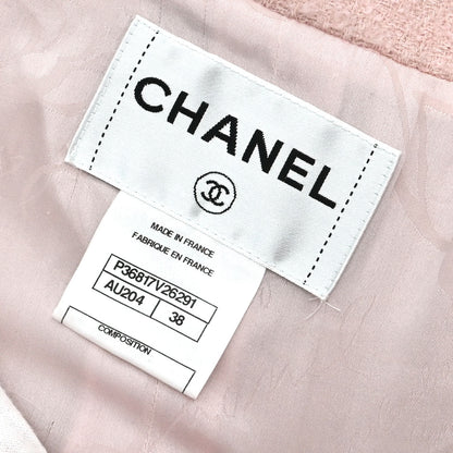 Chanel 2009 Tweed Jacket Pink #38