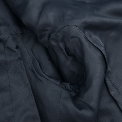 Prada 2016 Collarless Cropped Jacket Navy #42