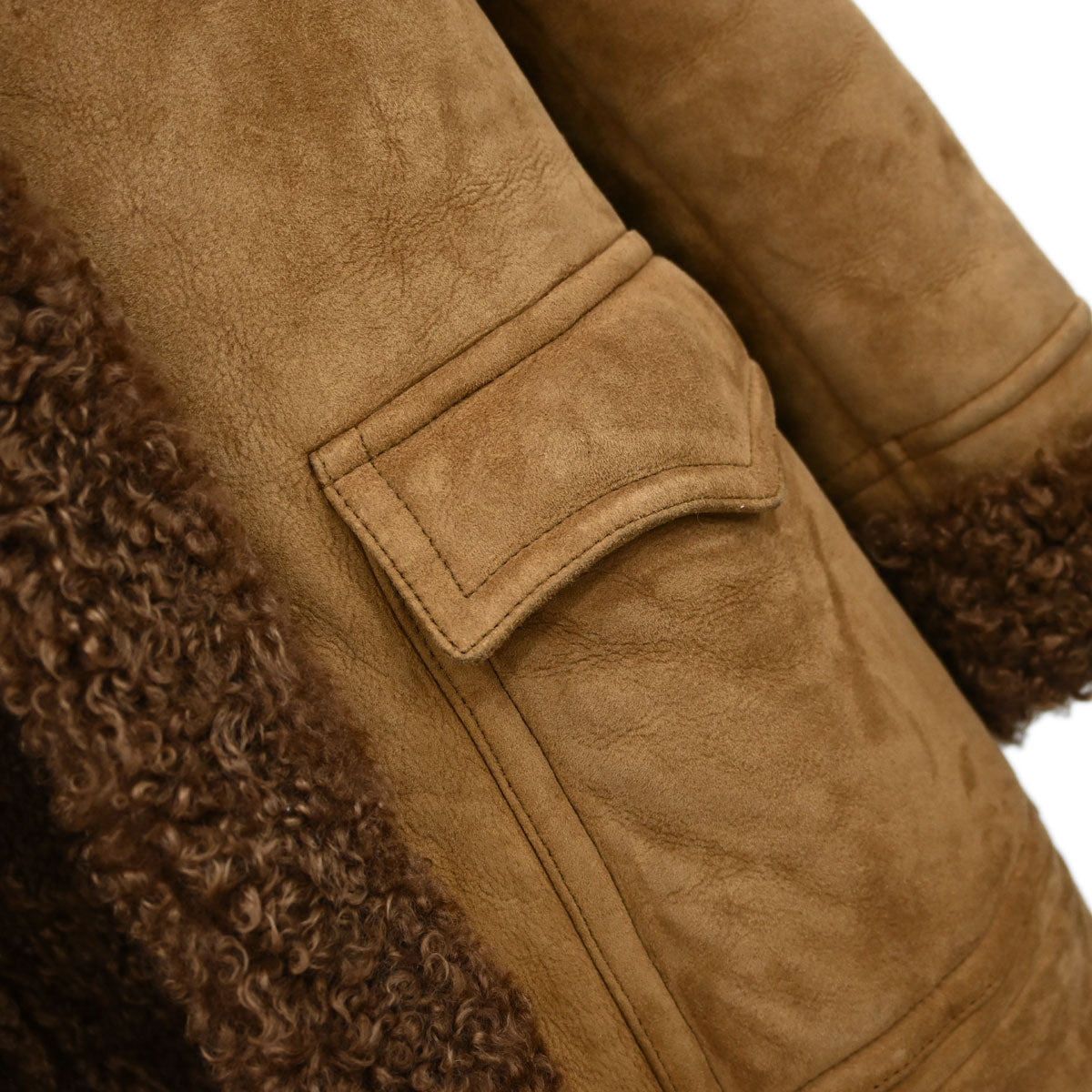 Saint Laurent 2016 Shearling Coat #36
