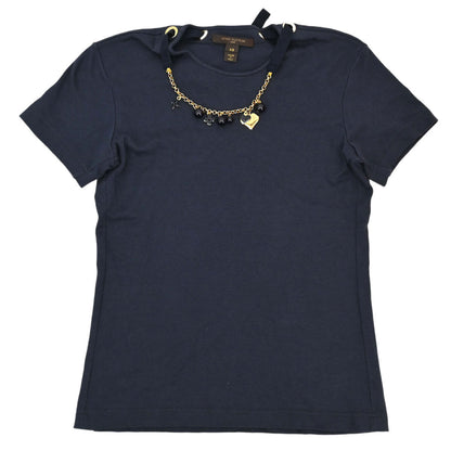 Louis Vuitton 2008 Short Sleeve T-shirt Navy #XS