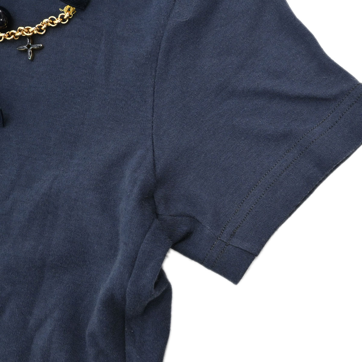 Louis Vuitton 2008 Short Sleeve T-shirt Navy #XS