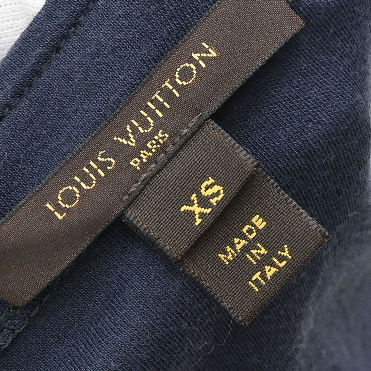 Louis Vuitton 2008 Short Sleeve T-shirt Navy #XS
