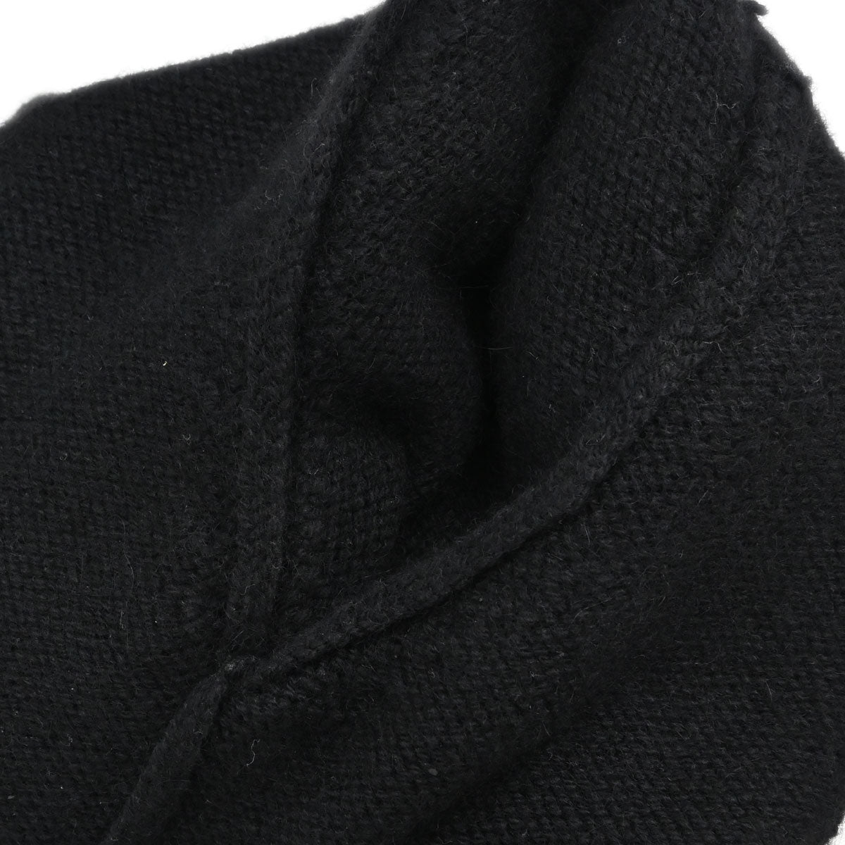 Chanel 1996 Short Sleeve Sweater Knit Top Black #40
