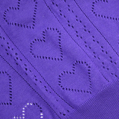 Miu Miu 2018 Sweater Knit Top Purple #40