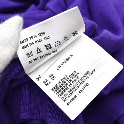 Miu Miu 2018 Sweater Knit Top Purple #40