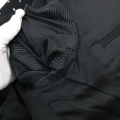 Christian Dior Dots Embroidery Jacket Black #48
