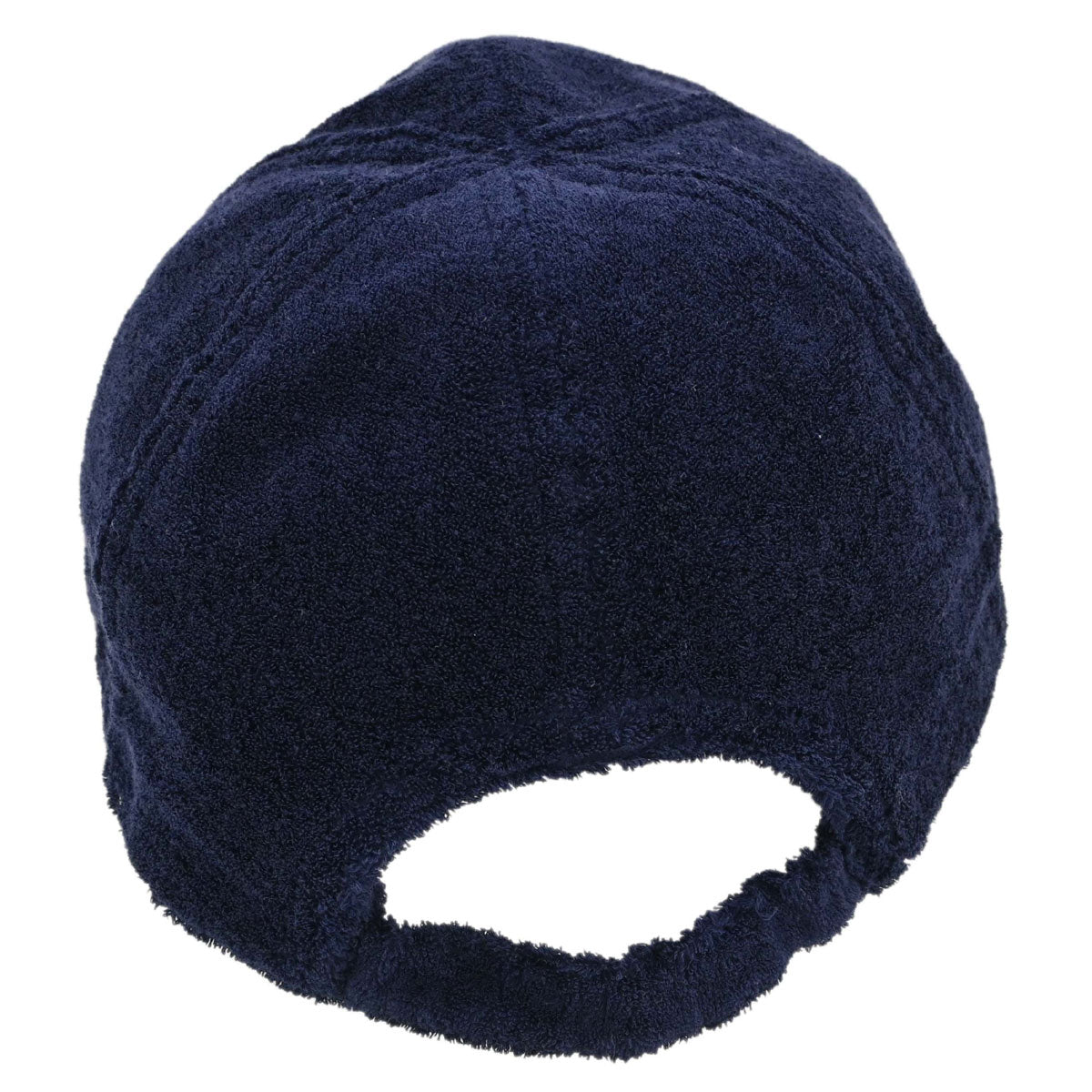 Chanel Cotton Navy #M Cap Hat Small Good