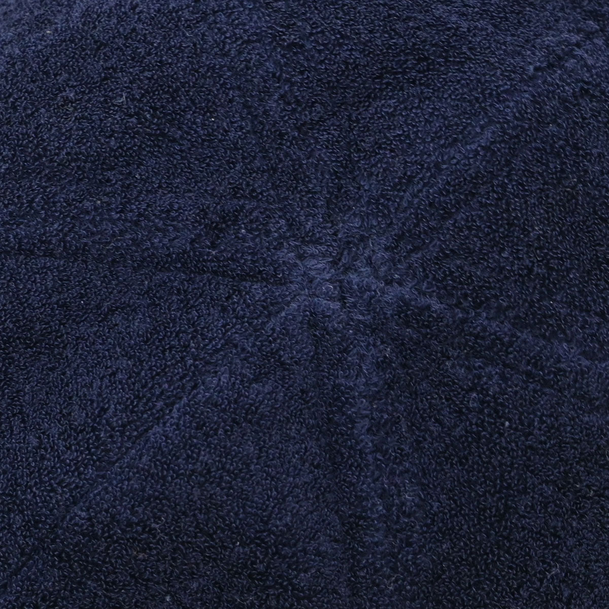 Chanel Cotton Navy #M Cap Hat Small Good
