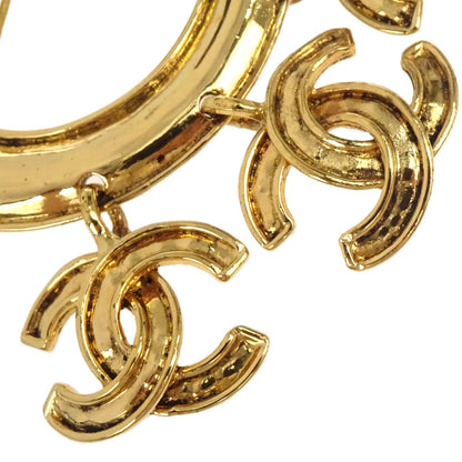 Chanel Dangle CC Brooch Pin Gold 94P