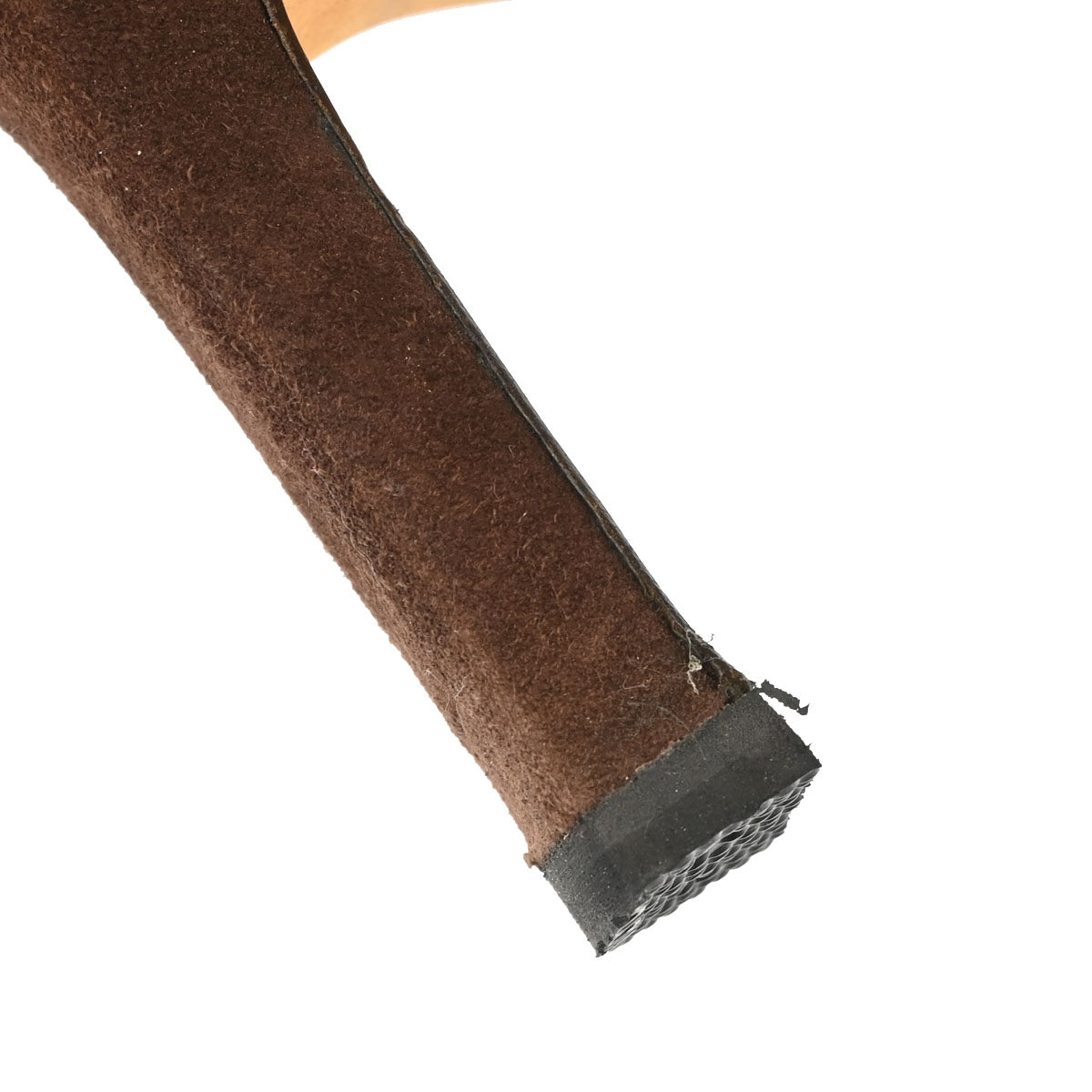 Chanel * Brown Suede Long Boots Shoes #36 1/2