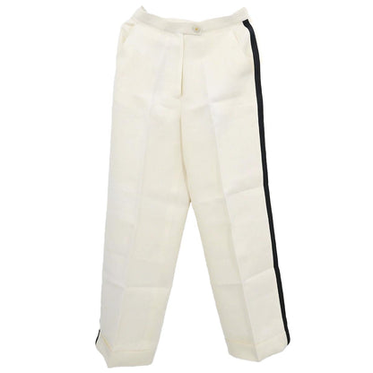 Chanel 1997 Long Pants White #40