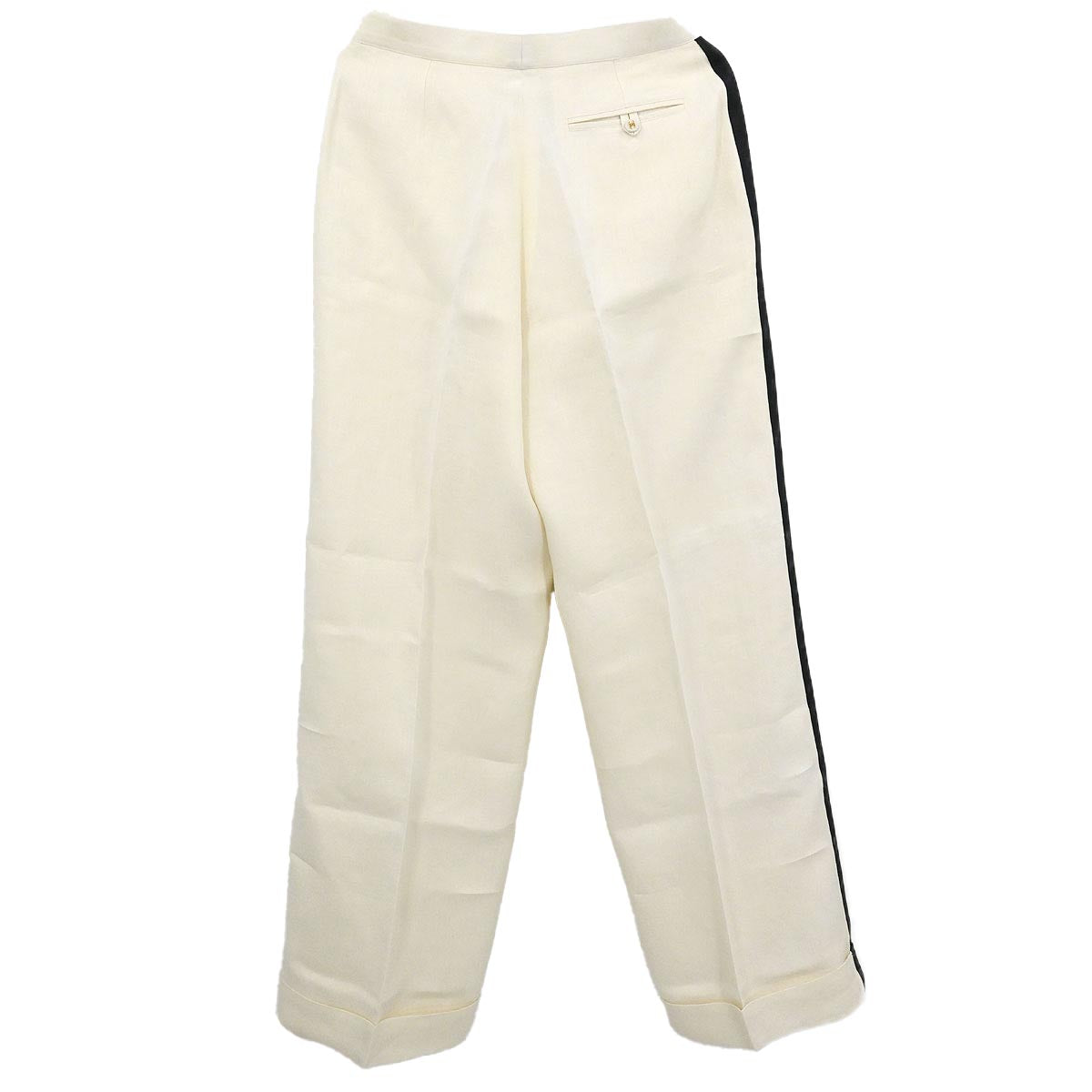 Chanel 1997 Long Pants White #40