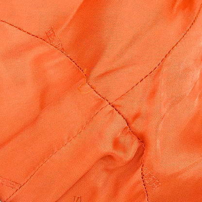 Hermes Duffel Coat Orange #46