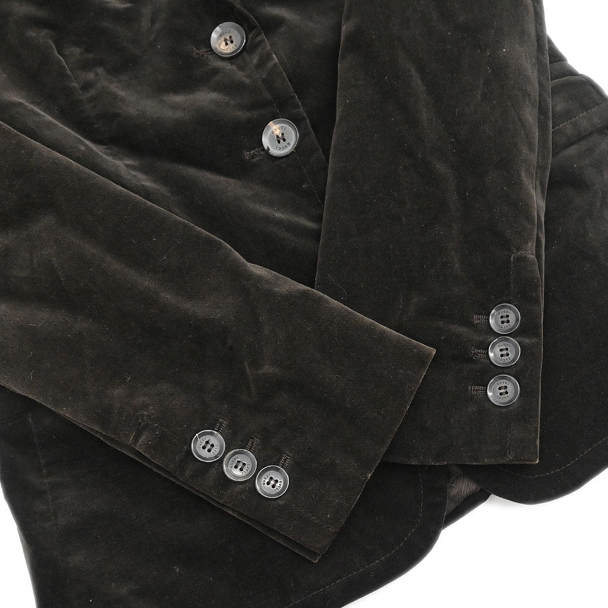 Gucci 2007 Single Breasted Jacket Brown #38