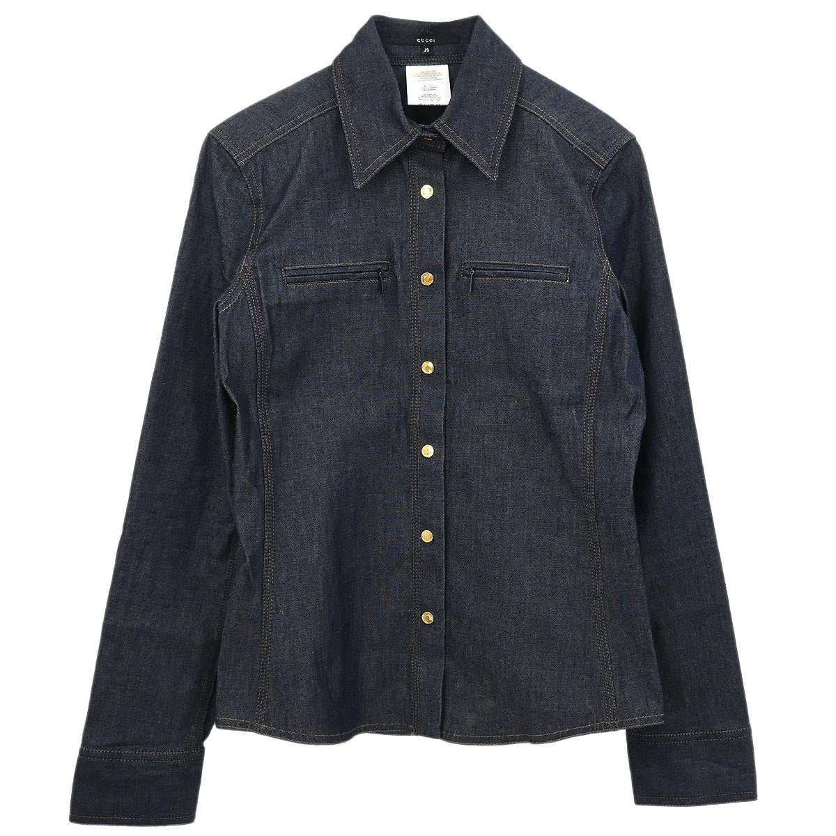 Gucci 2000 Single Breasted Jacket Navy #38