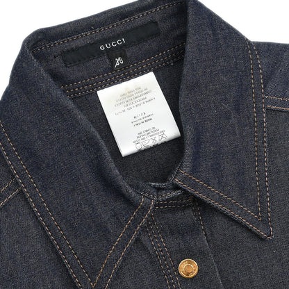 Gucci 2000 Single Breasted Jacket Navy #38