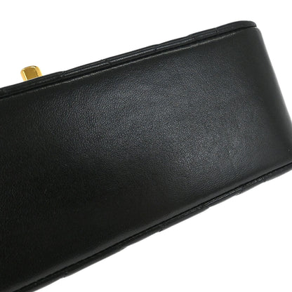Chanel Black Lambskin Small Diana Shoulder Bag