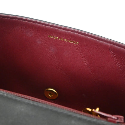 Chanel Black Lambskin Small Diana Shoulder Bag