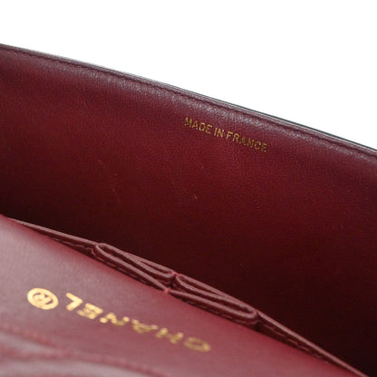 Chanel Black Lambskin Medium Classic Double Flap Shoulder Bag