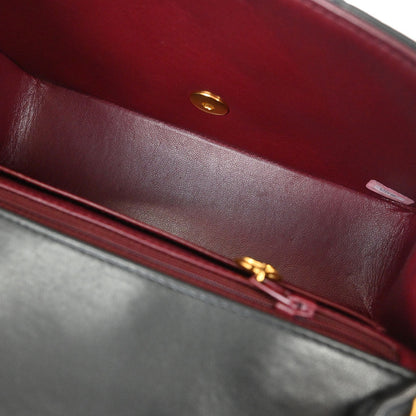 Chanel Black Lambskin Small Diana Shoulder Bag