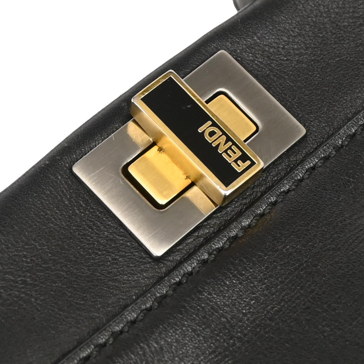 Fendi Black Peekaboo 2way Shoulder Handbag