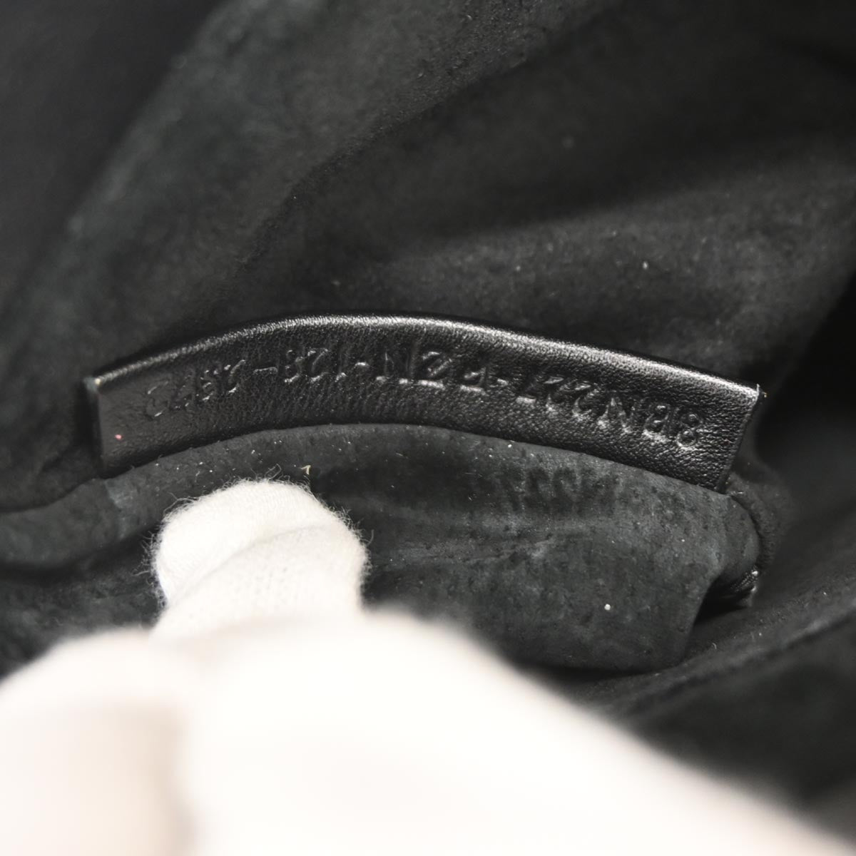 Fendi Black Peekaboo 2way Shoulder Handbag