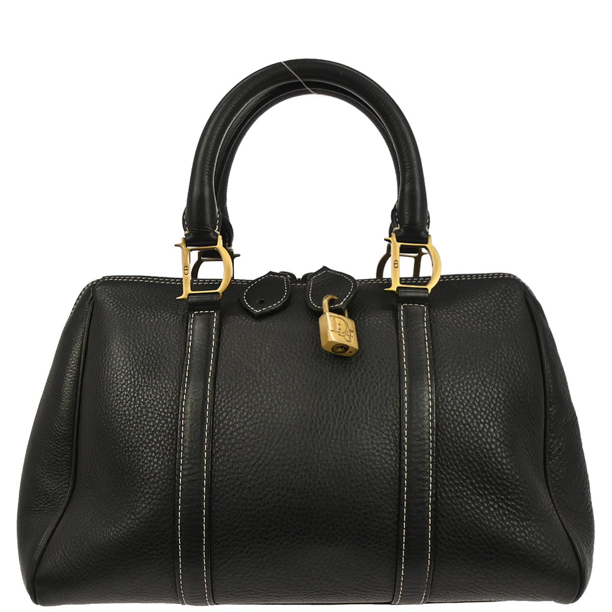 Christian Dior Black Leather Handbag