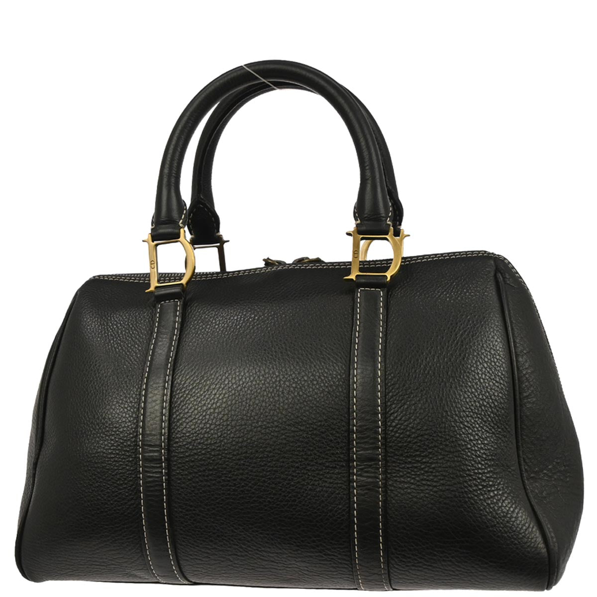 Christian Dior Black Leather Handbag