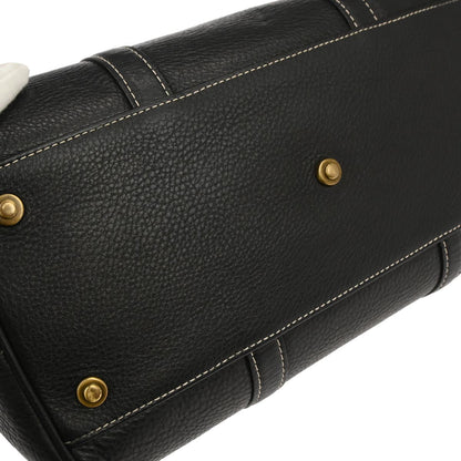 Christian Dior Black Leather Handbag