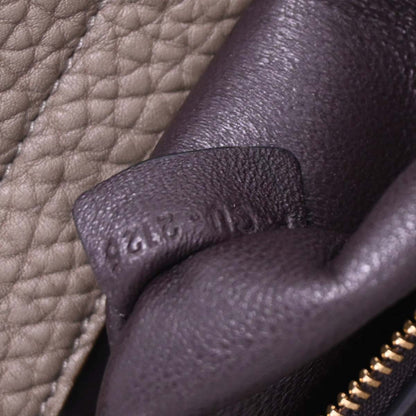 Celine Black Red Brown Leather Trapeze 2way Shoulder Handbag