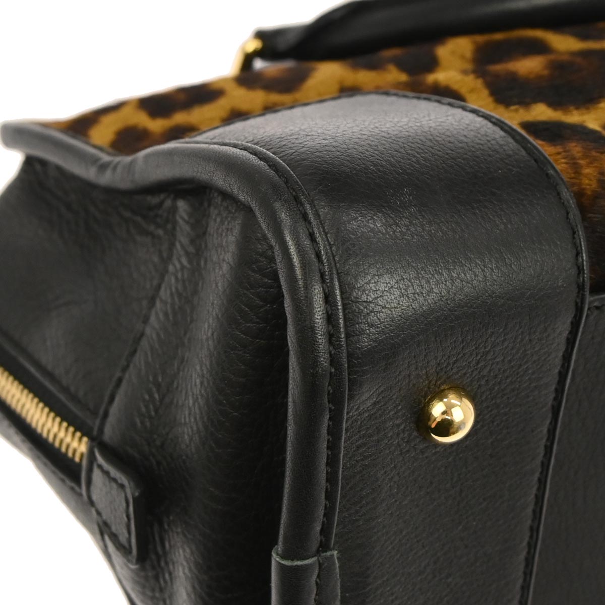 Loewe * Brown Pony Hair Amazona 28 Handbag