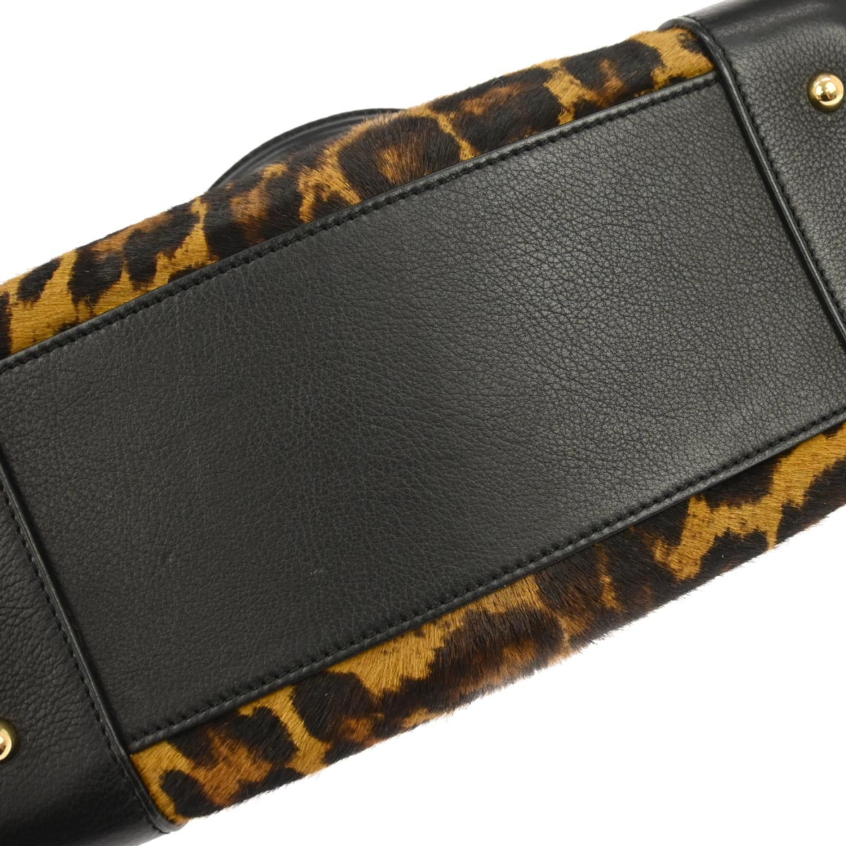 Loewe * Brown Pony Hair Amazona 28 Handbag