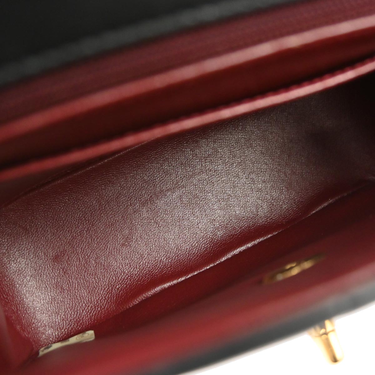 Chanel Black Lambskin Mademoiselle Shoulder Bag