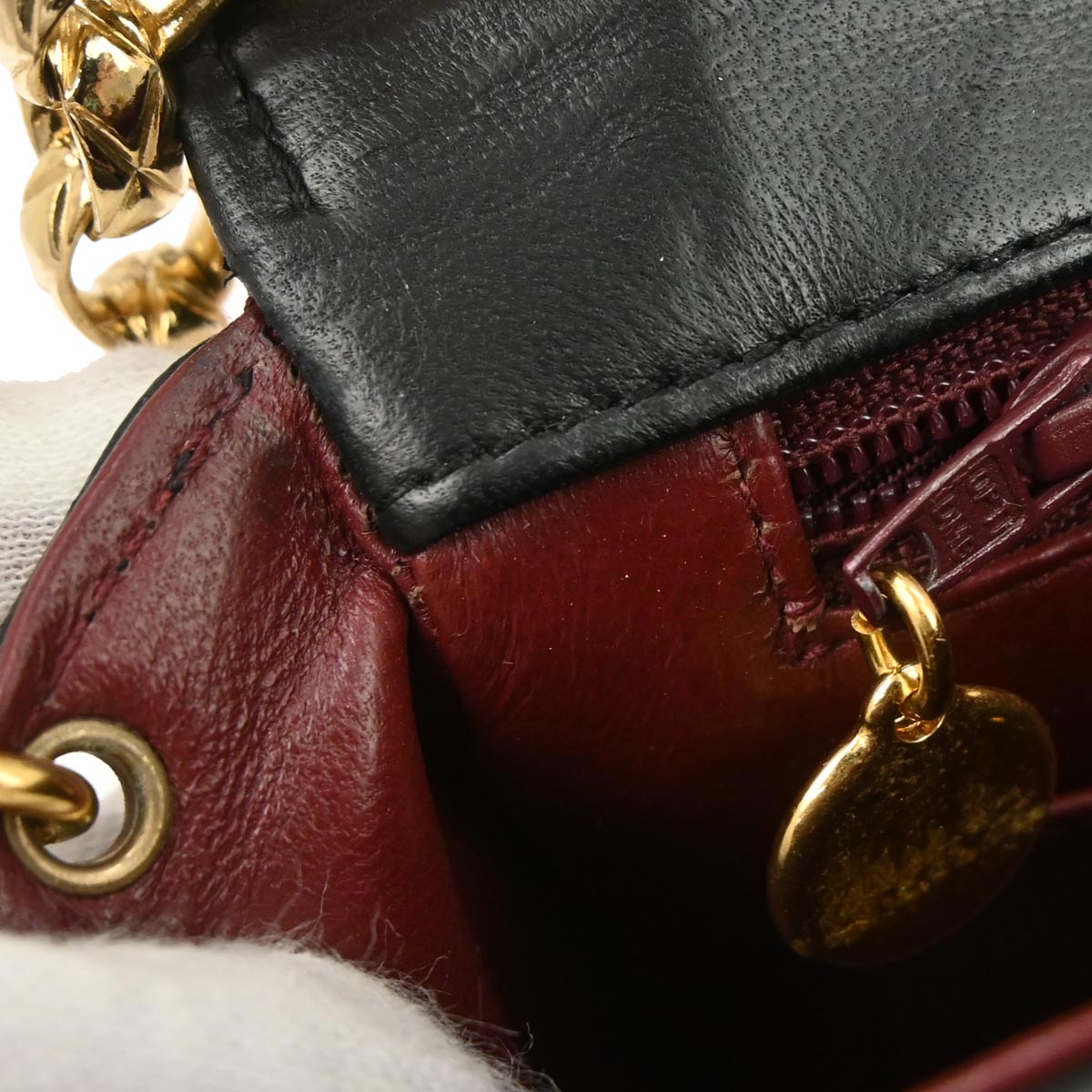 Chanel Black Lambskin Mademoiselle Shoulder Bag